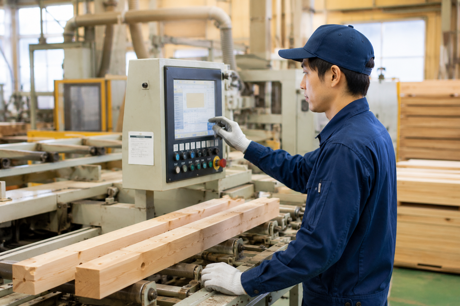 木材の加工製造